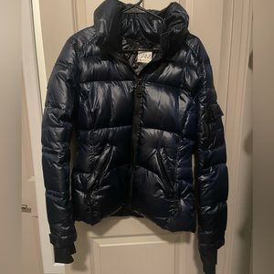 Dark Blue SAM Puffer Coat